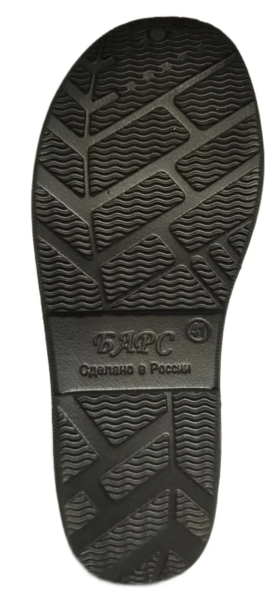 Галоши ЭВА 021 (БАРС) утепленные, черные - фото 3