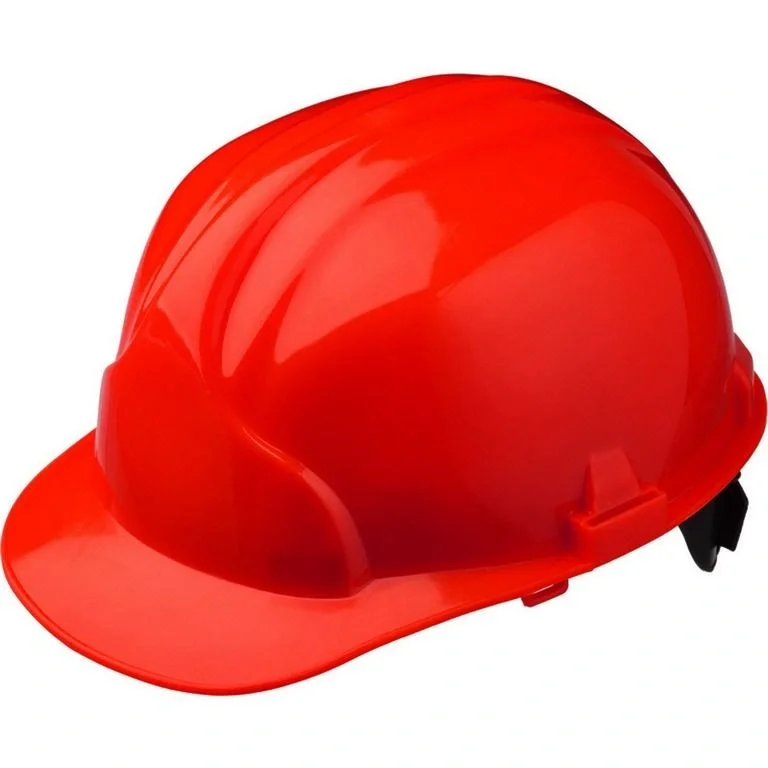 Каска промышленная Лидер красная (Минпромторг)