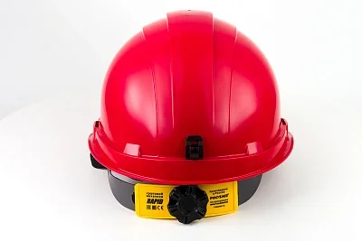 Каска защитная шахтёрская СОМЗ-55 Hammer RAPID (77716) КРАСНАЯ - фото 4