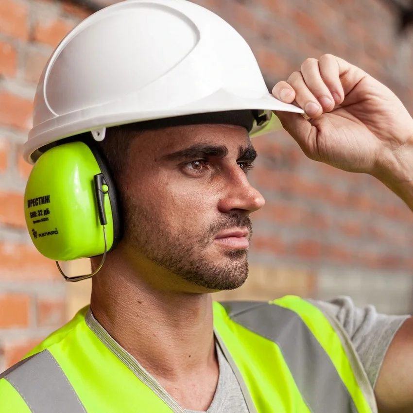 Каска защитная АМПАРО Байкал белая - фото 3