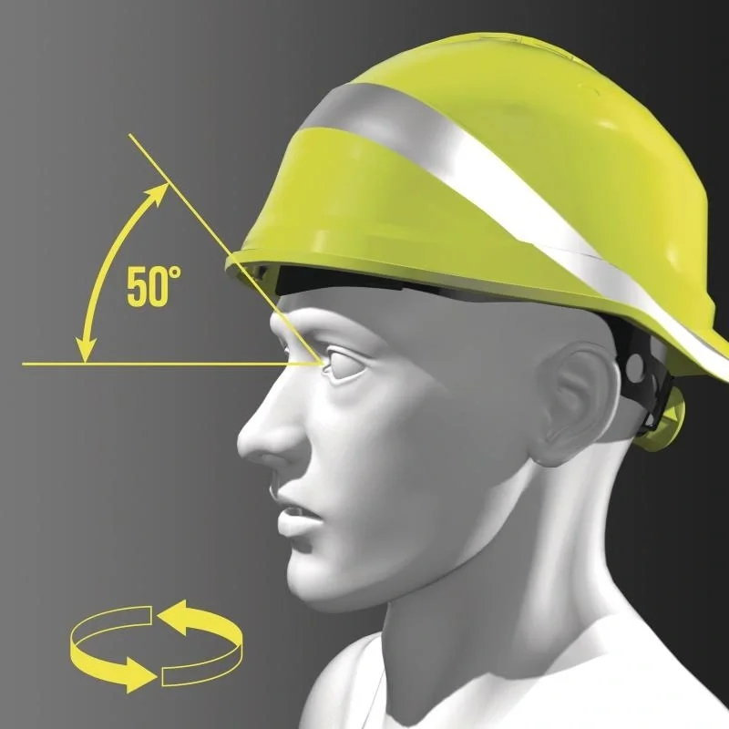 Каска защитная DIAMOND VI WIND красная (DIAM6WTRROFL) Delta Plus - фото 6