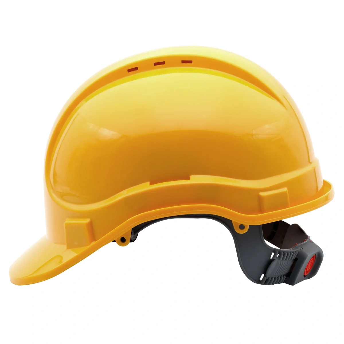 Каска защитная ЕЛАНПЛАСТ АЙ-ПРАЙМ КЛАССИК желтая (пластиковое оголовье) - фото 2