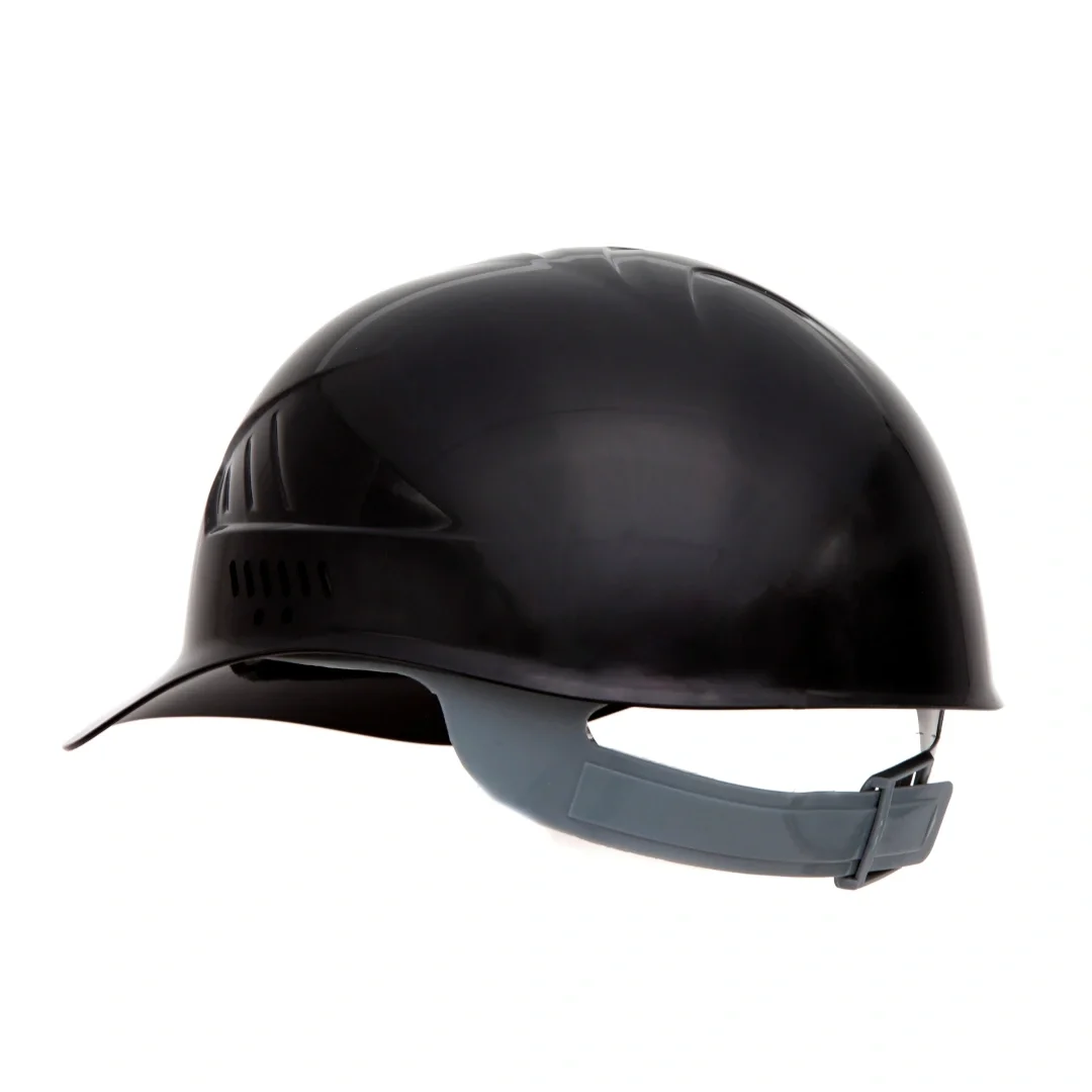 Каскетка защитная ЕЛАНПЛАСТ ФОРВАРД черная - фото 3