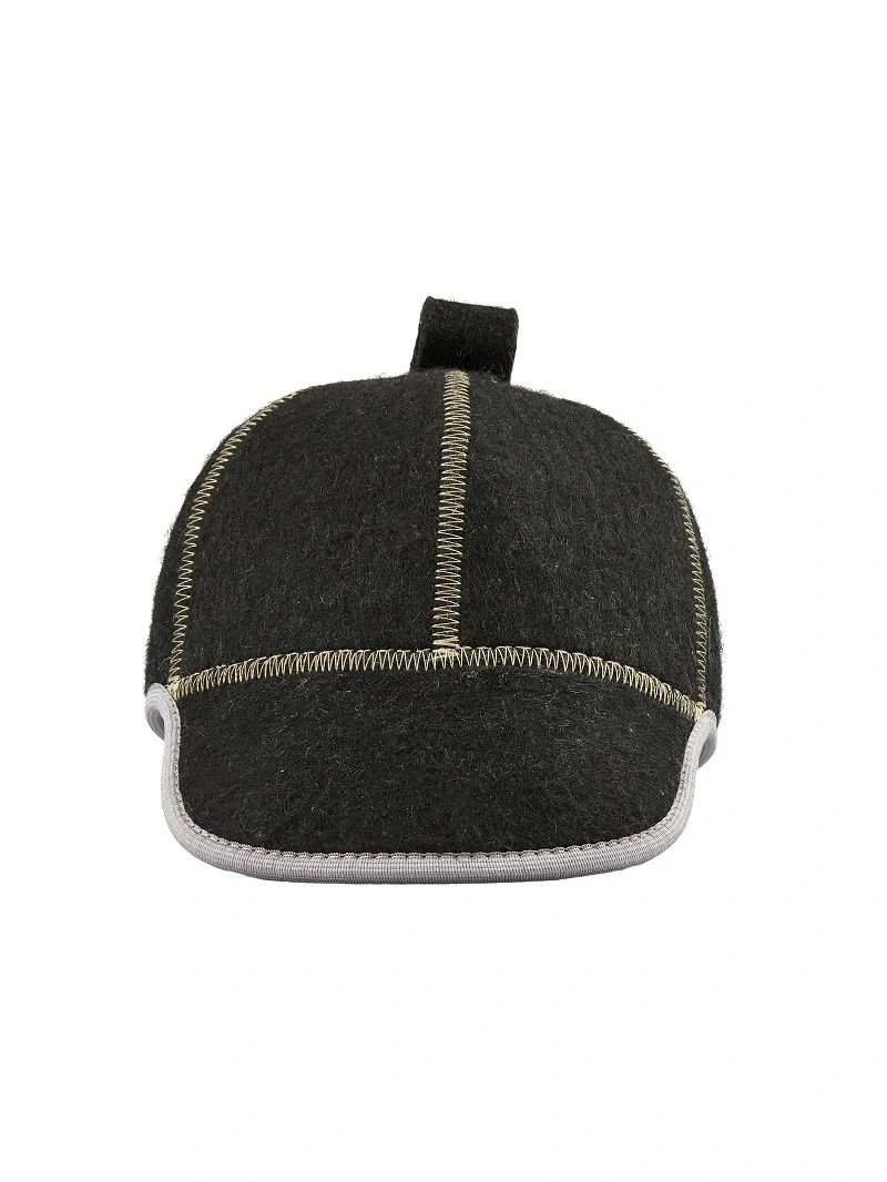 Кепка войлочная арт.6031 цвет: чёрный - фото 3