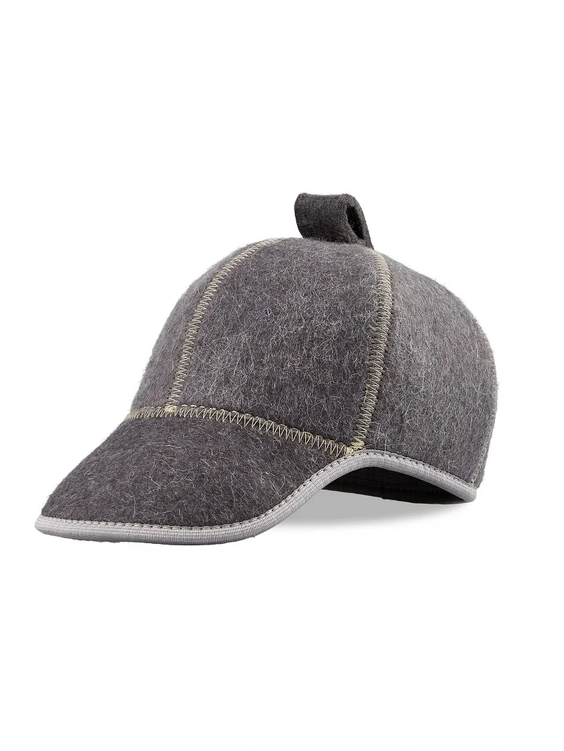Кепка войлочная арт.6031 цвет: графит - фото 1