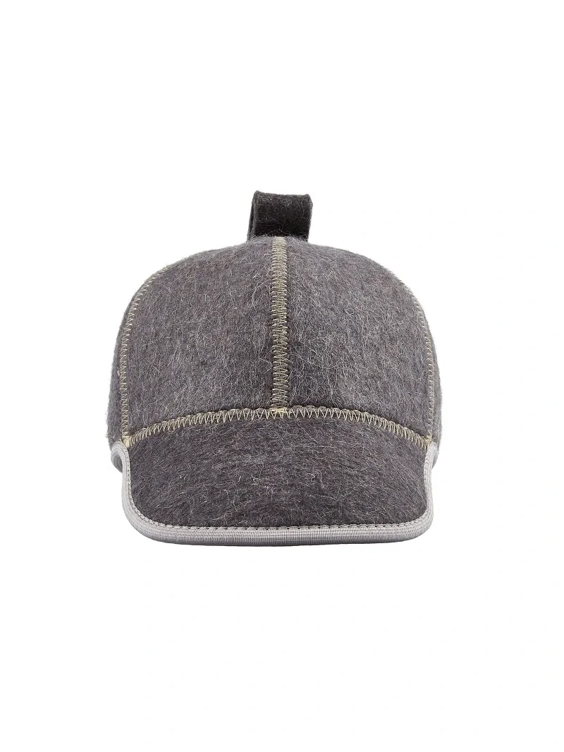 Кепка войлочная арт.6031 цвет: графит - фото 3