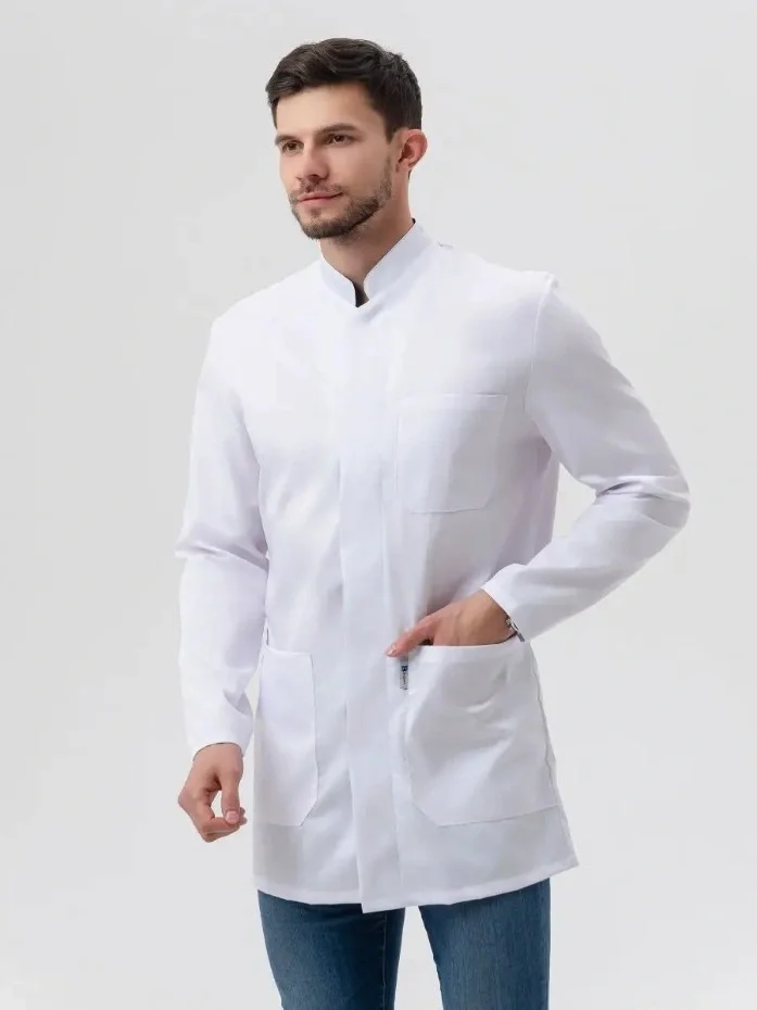 Халат мужской "Доктор" белый - фото 13
