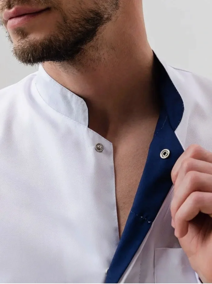 Халат мужской "Доктор" белый - фото 7