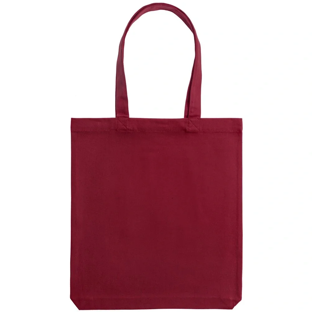 Холщовая сумка Avoska, бордовая - фото 3