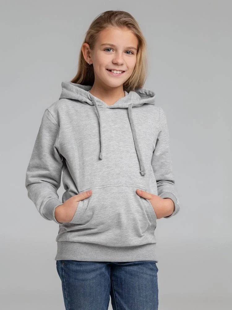 Худи детское Kirenga Kids 2.0, серый меланж - фото 6