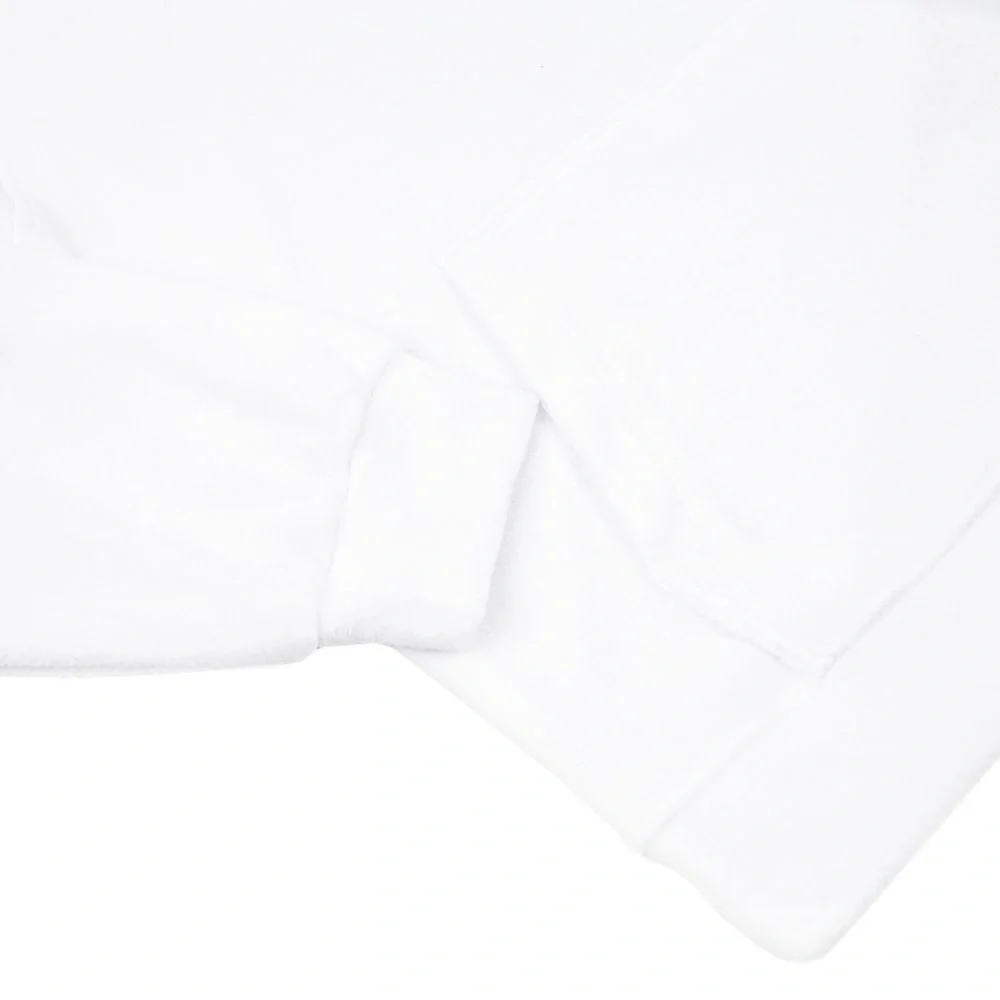 Худи флисовое унисекс Manakin, белое - фото 4