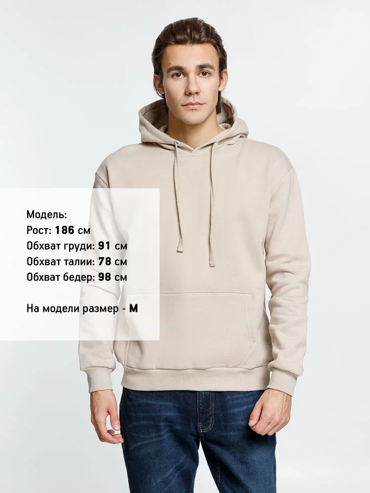 Худи Kirenga Heavy 2.0, бежевое - фото 4