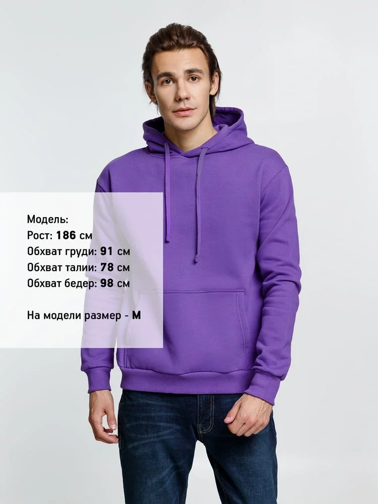 Худи Kirenga Heavy 2.0, фиолетовое - фото 3