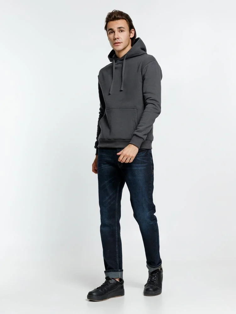 Худи Kirenga Heavy 2.0, темно-серое (графит) - фото 14