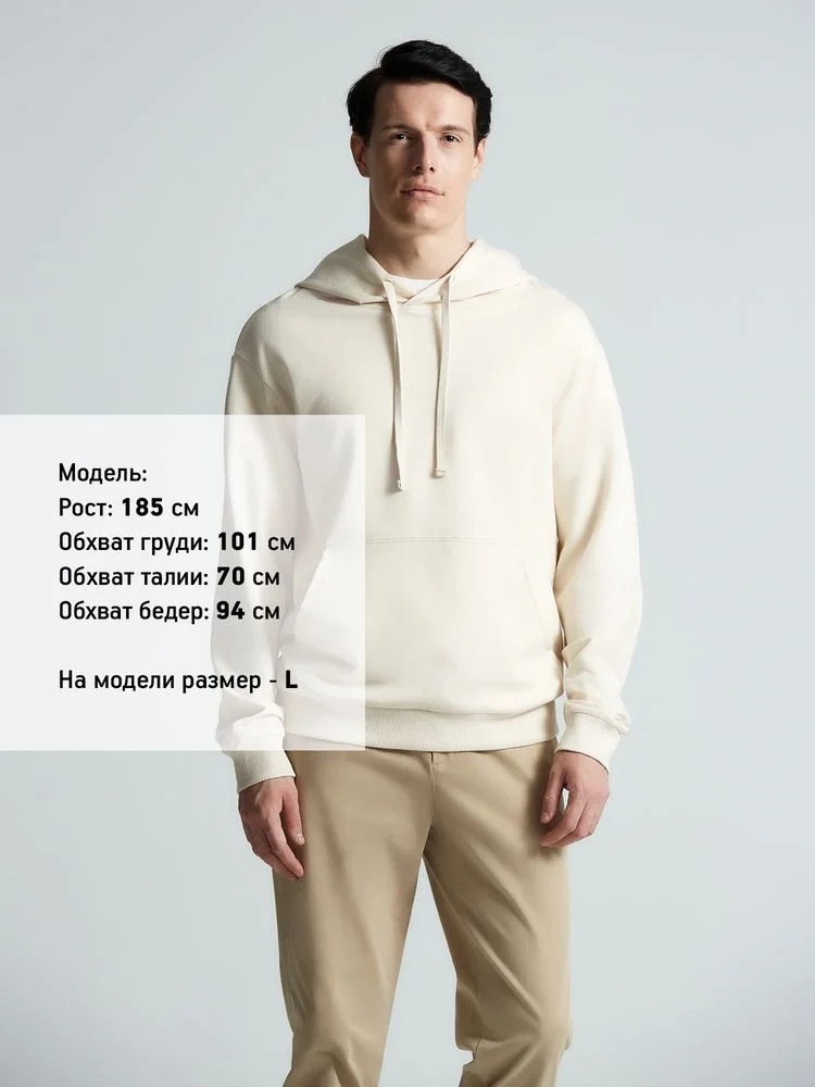 Худи Kirenga 2.0, молочно-белое - фото 5