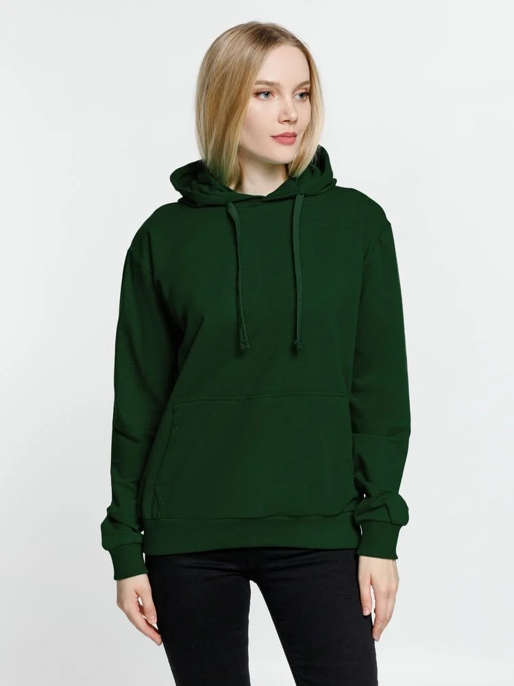 Худи Kirenga 2.0, темно-зеленое - фото 11