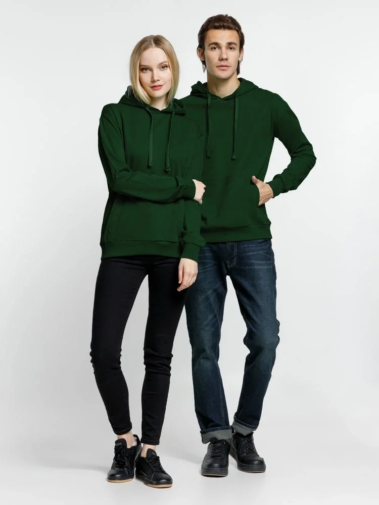 Худи Kirenga 2.0, темно-зеленое - фото 14