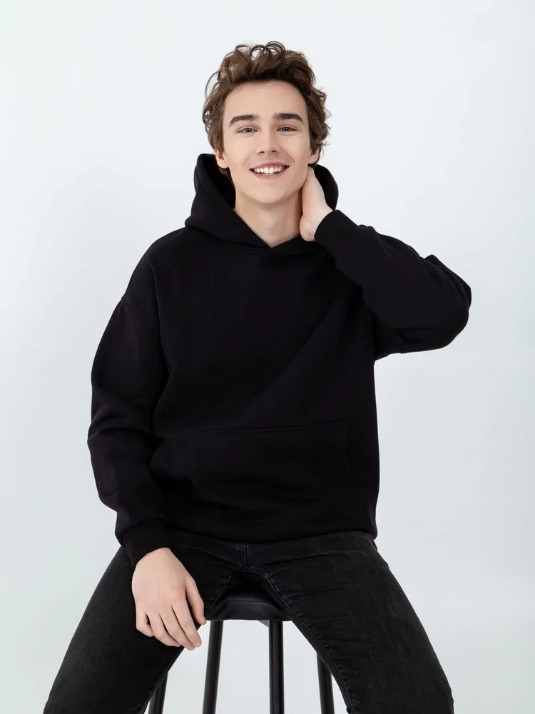 Худи Kulonga Oversize, черное - фото 5