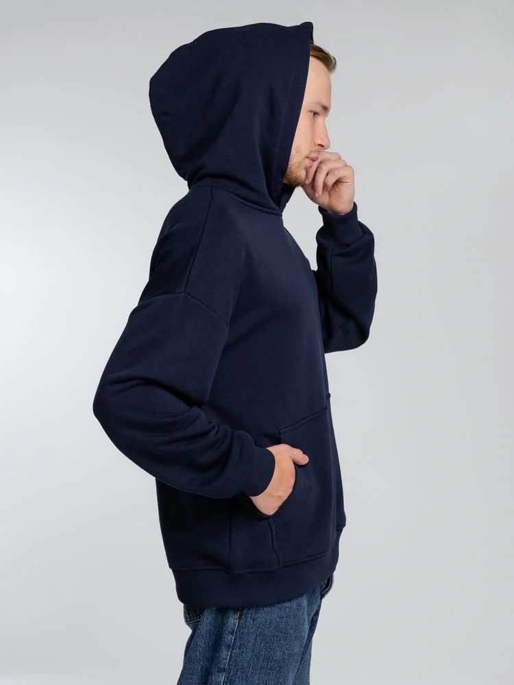 Худи оверсайз Kulonga Comfort, темно-синее - фото 6