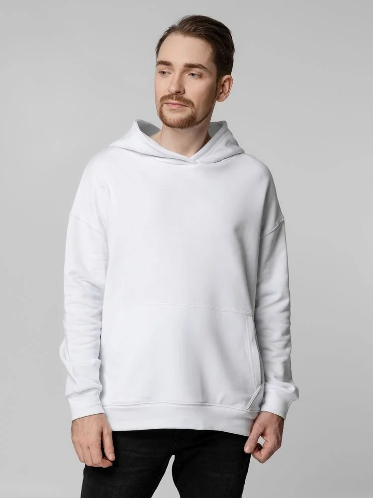 Худи оверсайз унисекс Outshine, белое - фото 9