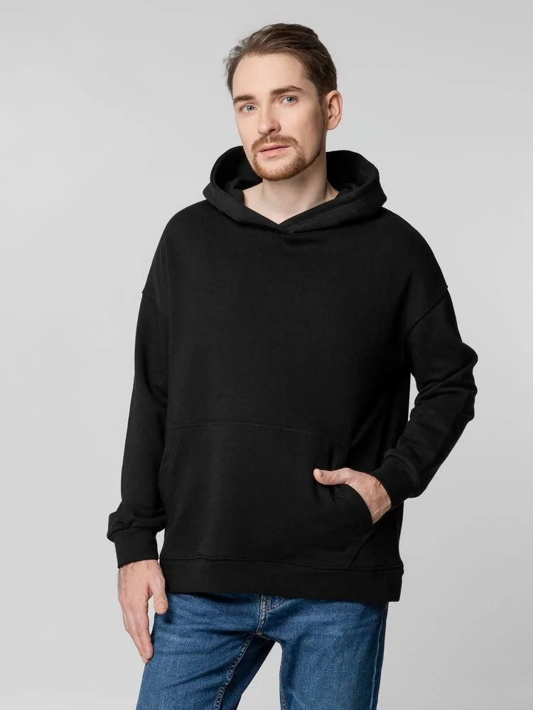 Худи оверсайз унисекс Outshine, черное - фото 11