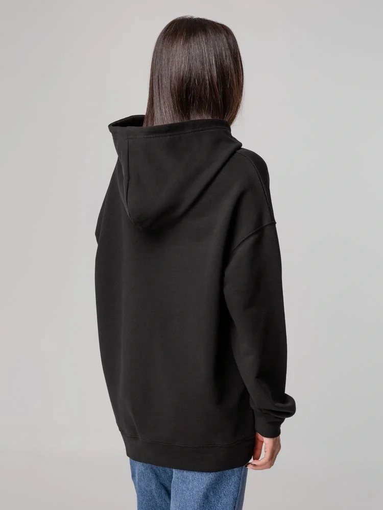 Худи оверсайз унисекс Outshine, черное - фото 8