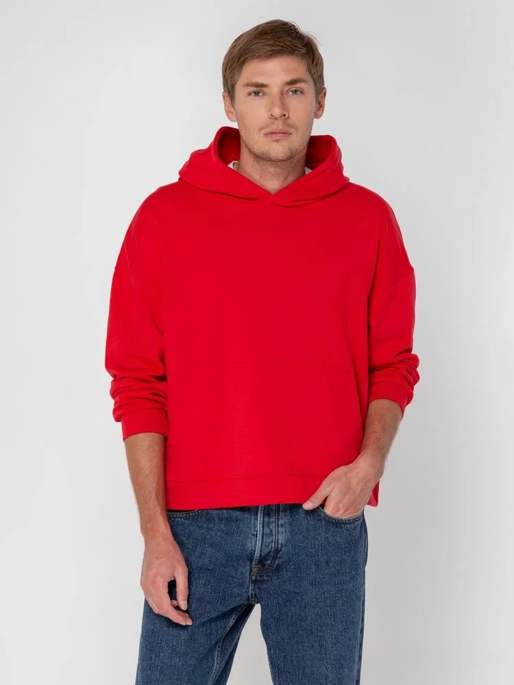 Худи оверсайз унисекс Outshine, красное - фото 10