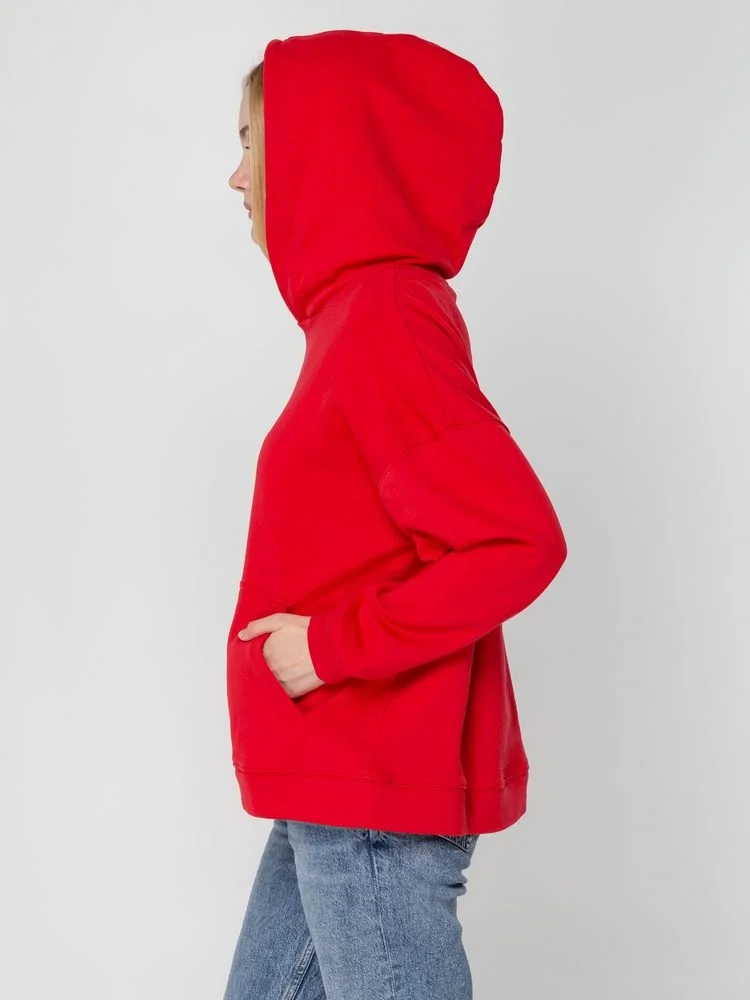 Худи оверсайз унисекс Outshine, красное - фото 8