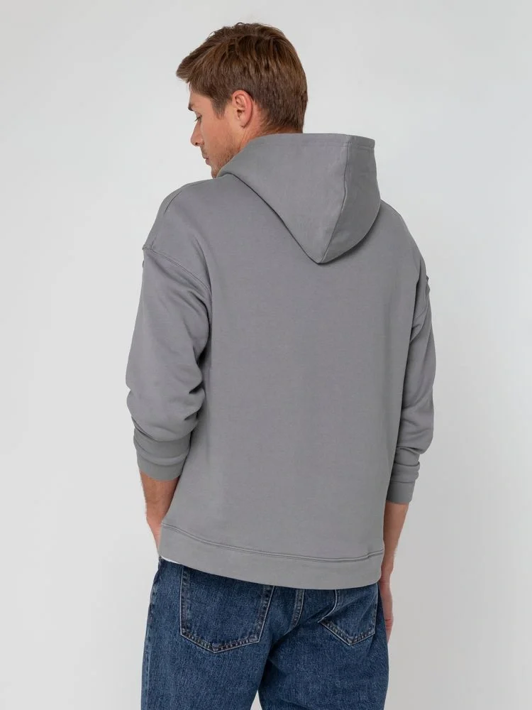 Худи оверсайз унисекс Outshine, серое - фото 11