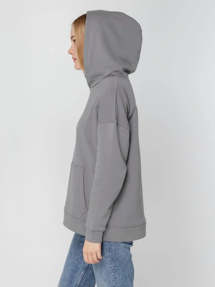 Худи оверсайз унисекс Outshine, серое - фото 7
