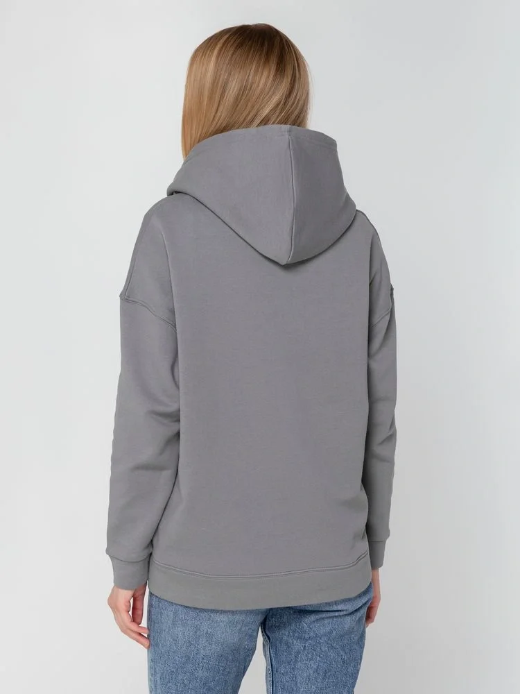 Худи оверсайз унисекс Outshine, серое - фото 8