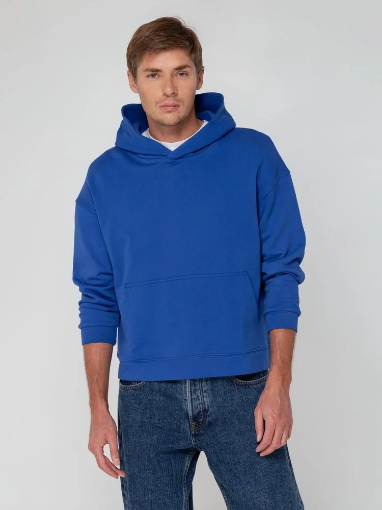 Худи оверсайз унисекс Outshine, ярко-синее - фото 6