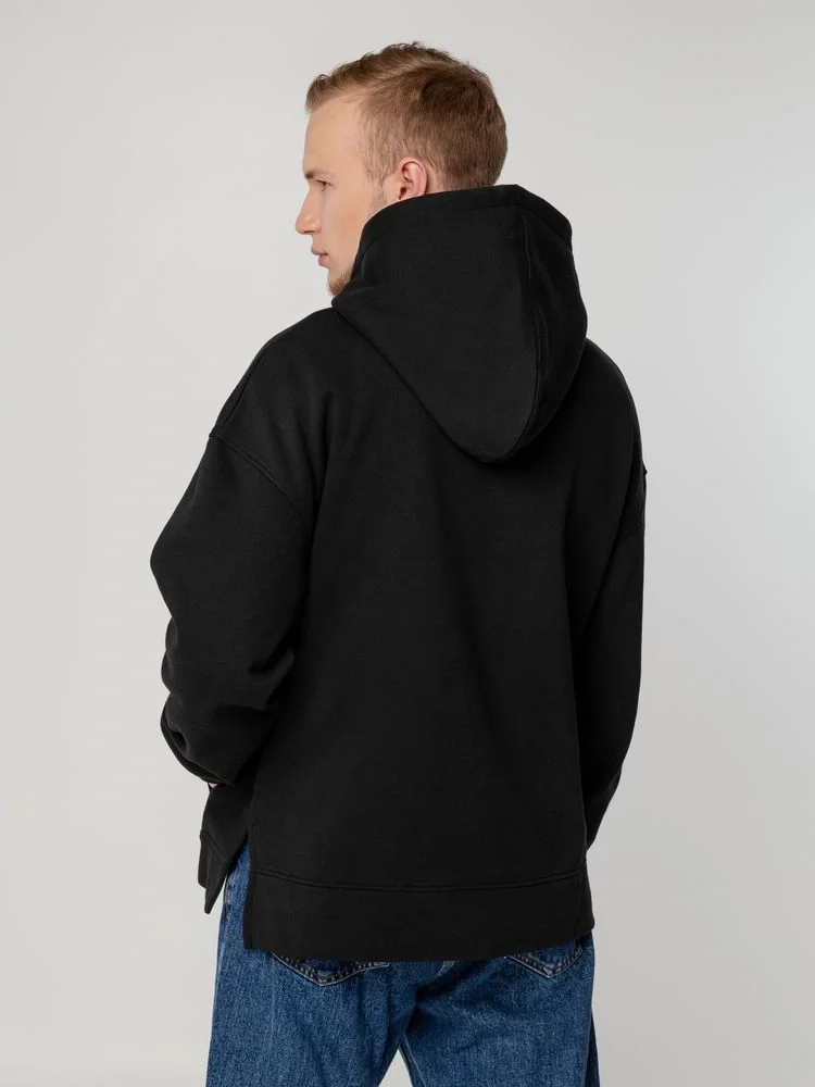 Худи оверсайз унисекс Tolla, черное - фото 14