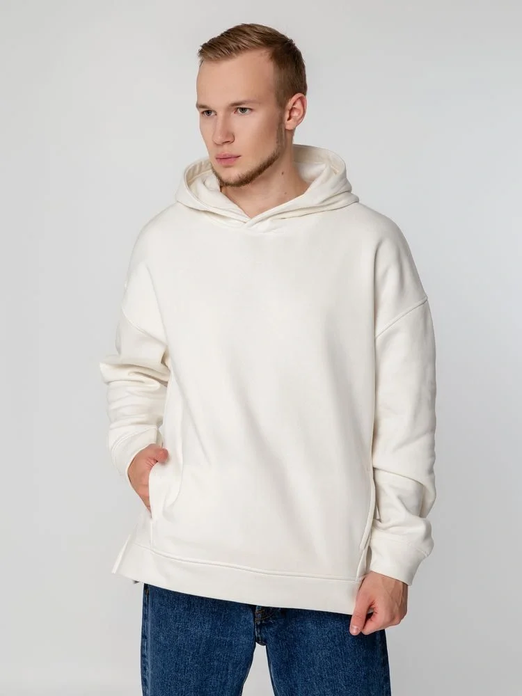 Худи оверсайз унисекс Tolla, молочное - фото 12