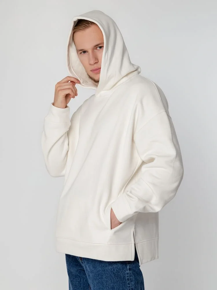 Худи оверсайз унисекс Tolla, молочное - фото 14