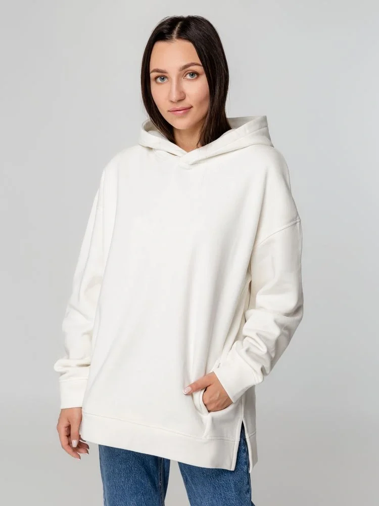 Худи оверсайз унисекс Tolla, молочное - фото 7