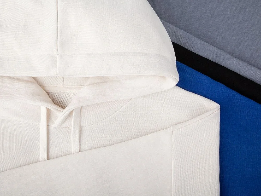 Худи унисекс H2, молочно-белое - фото 8