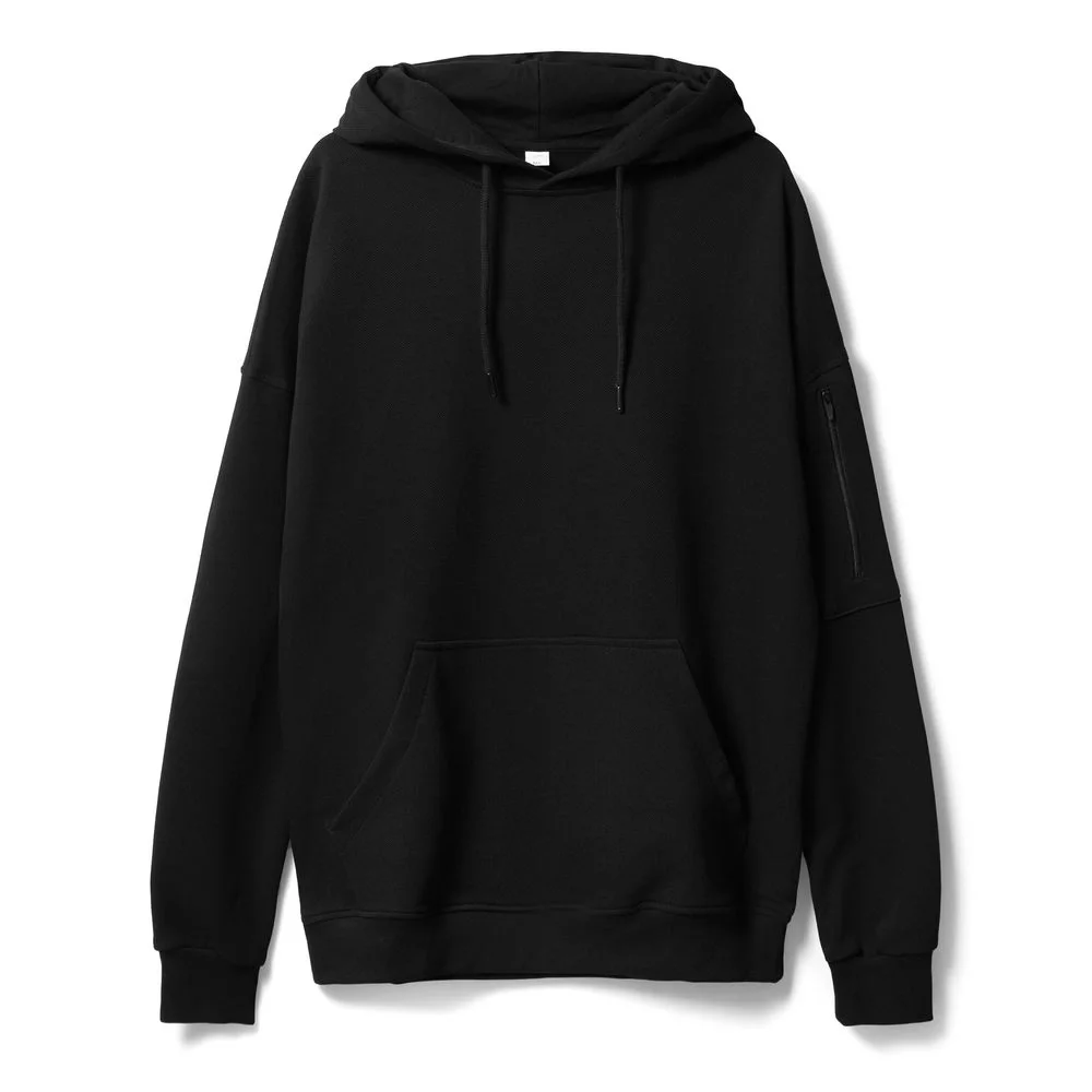 Худи унисекс Hand Some, черное - фото 2