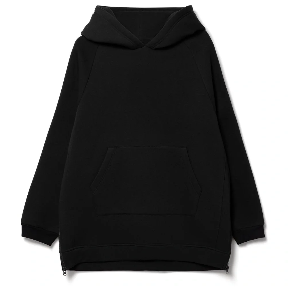 Худи унисекс оверсайз Easy Street, черное - фото 1