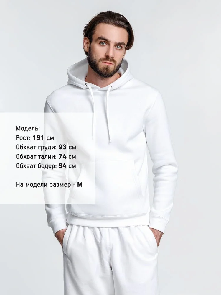 Худи унисекс Phoenix, белое - фото 10