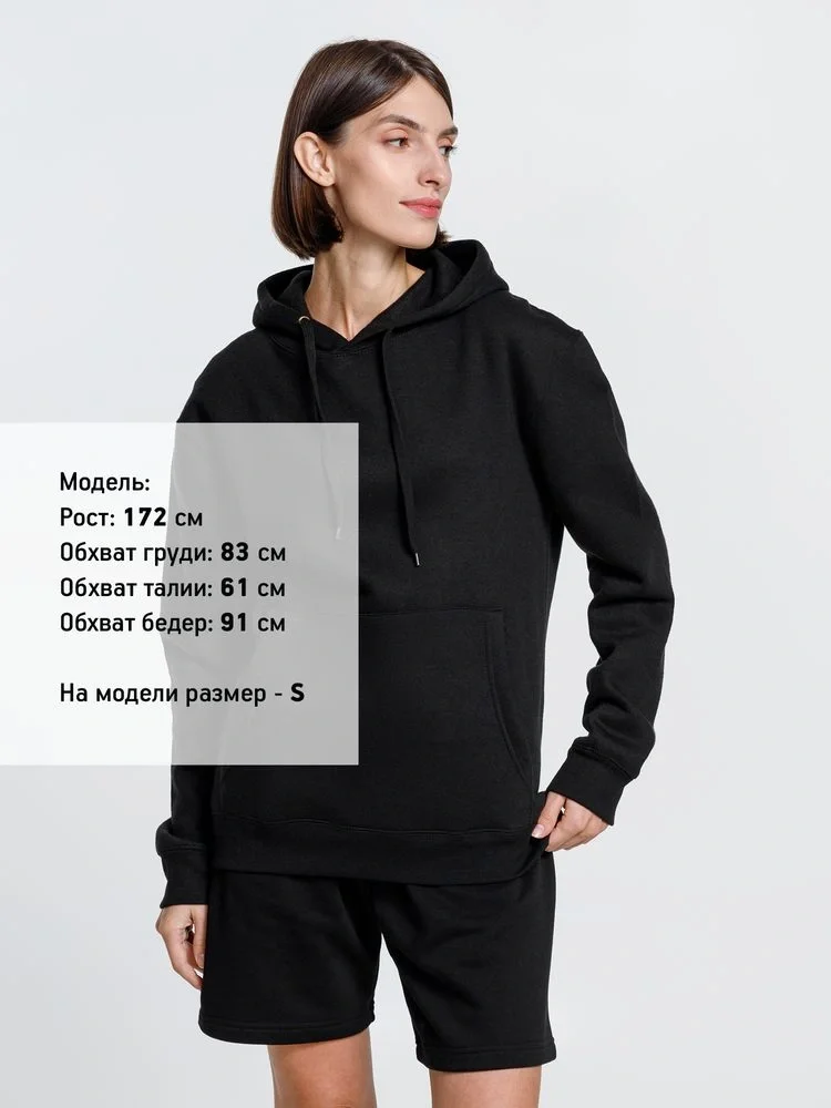 Худи унисекс Phoenix, черное - фото 10