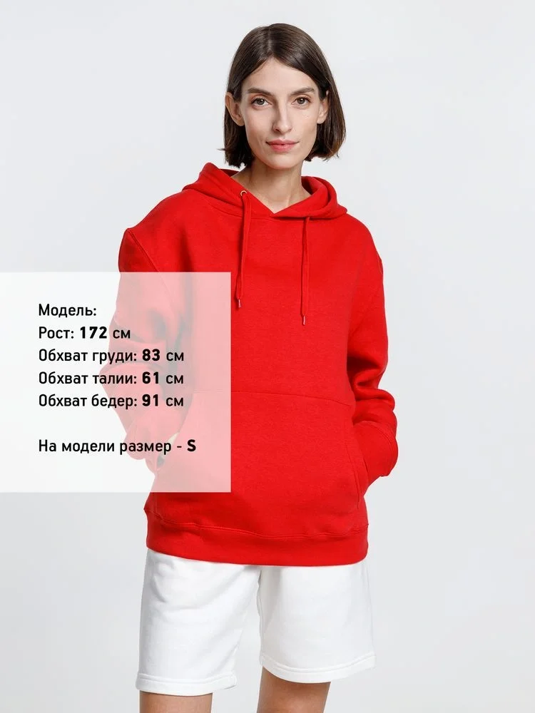 Худи унисекс Phoenix, красное - фото 10