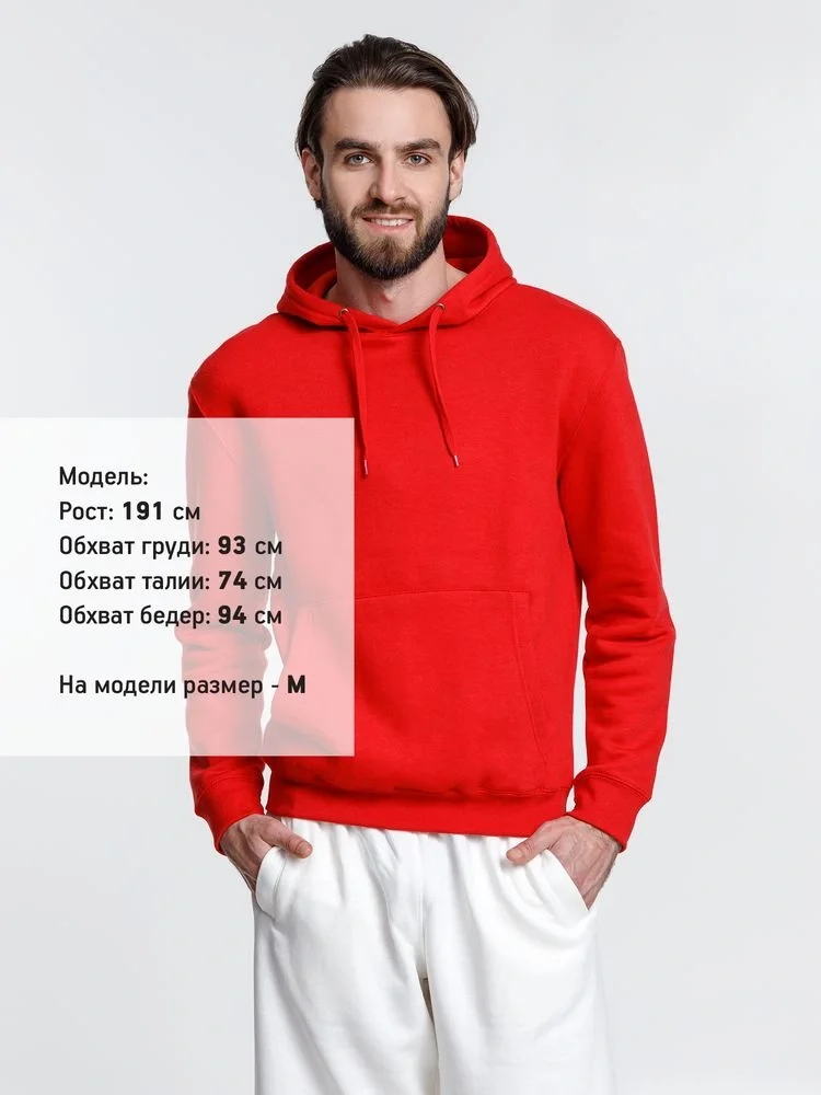 Худи унисекс Phoenix, красное - фото 5