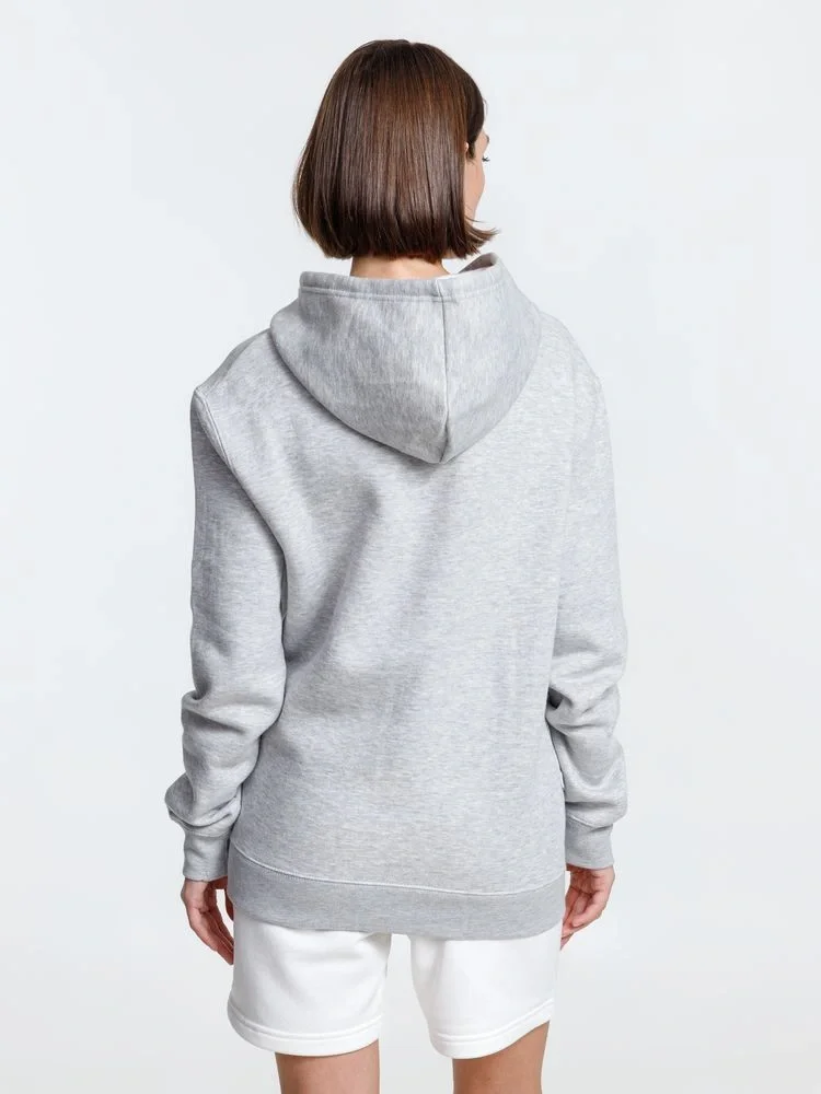 Худи унисекс Phoenix, серый меланж - фото 8