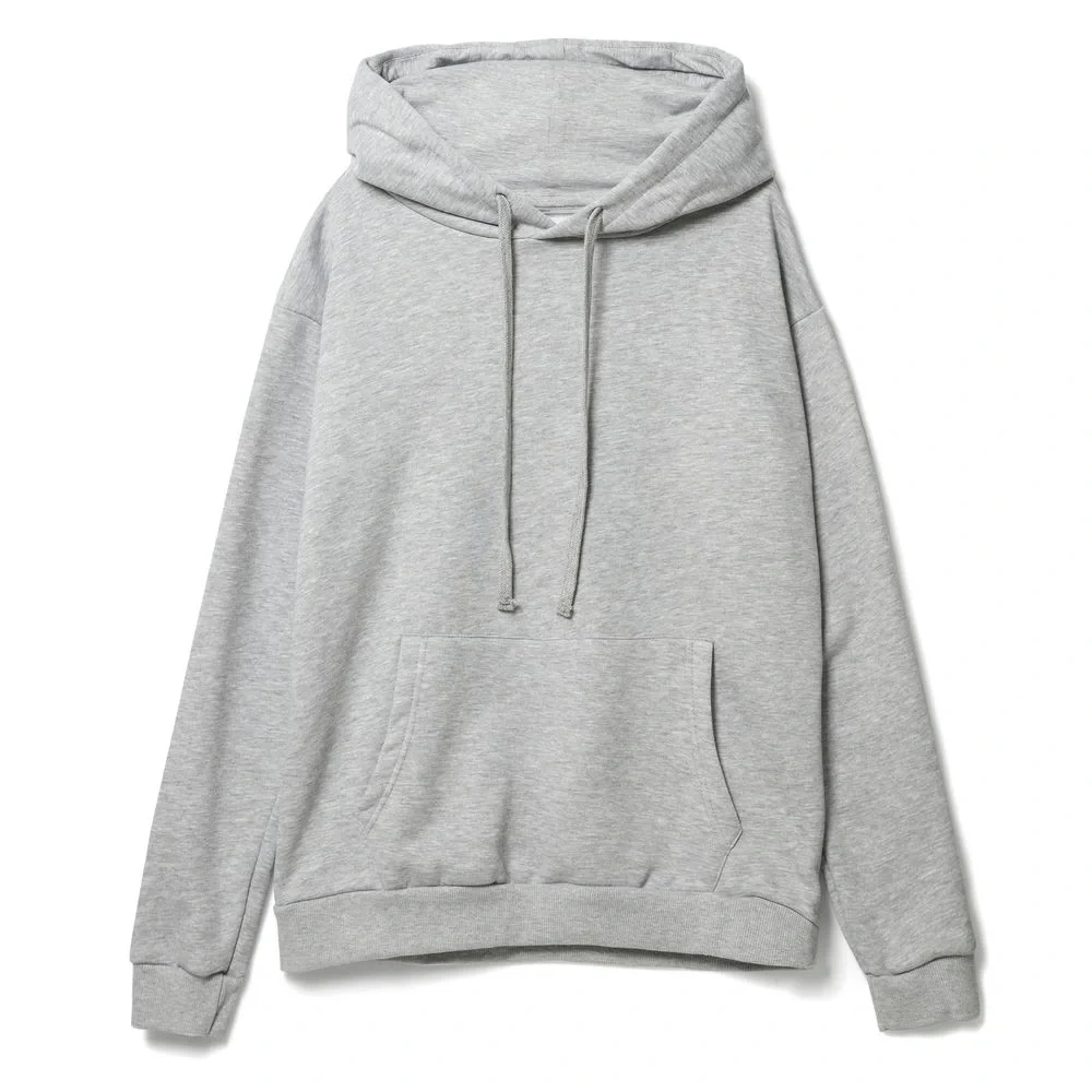 Худи унисекс Tuloksa 280, серый меланж - фото 1