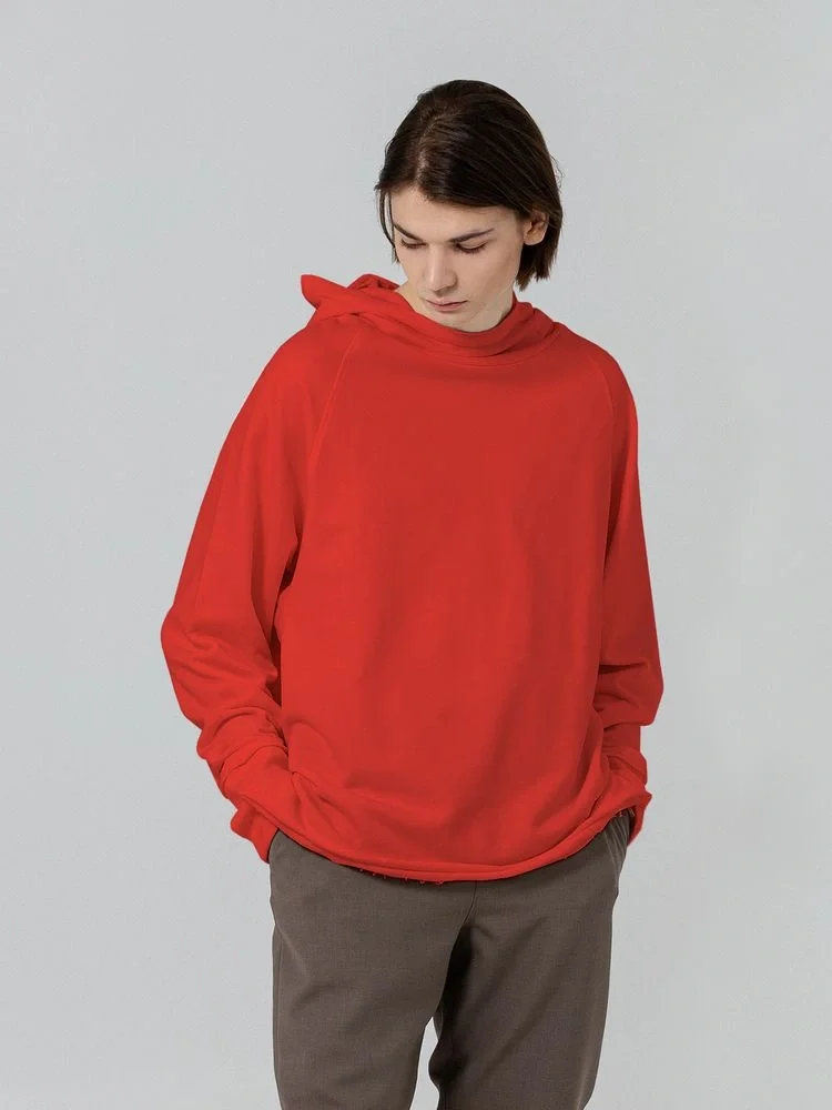 Худи унисекс Vozduh 1.0, красное - фото 1