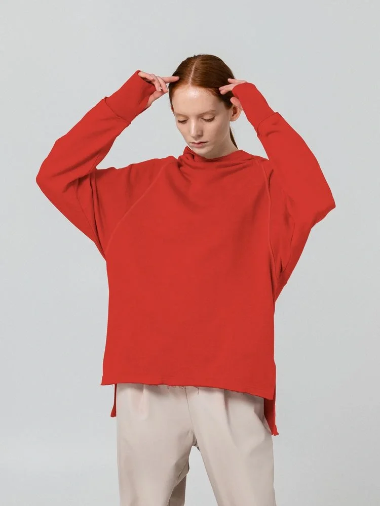 Худи унисекс Vozduh 1.0, красное - фото 3