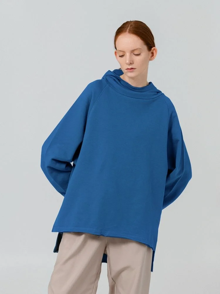 Худи унисекс Vozduh 1.0, синее - фото 1