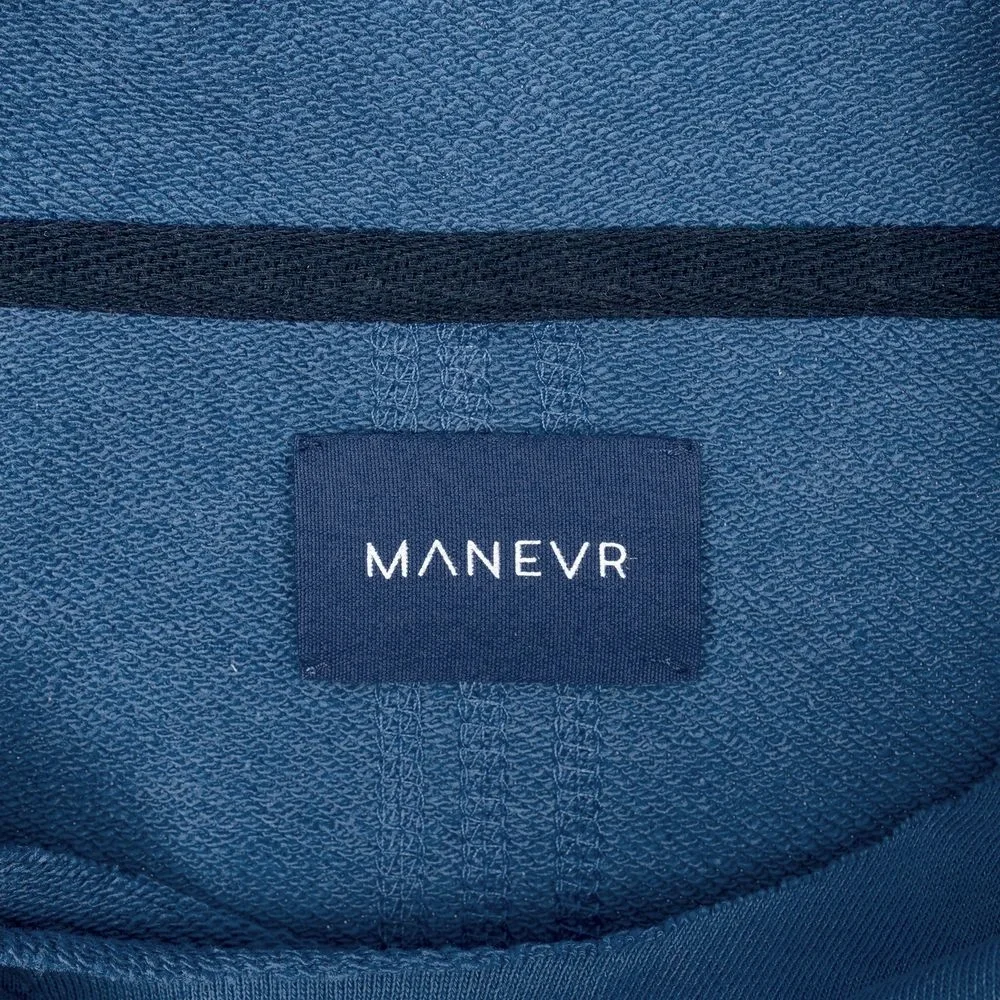 Худи унисекс Vozduh 1.0, синее - фото 5