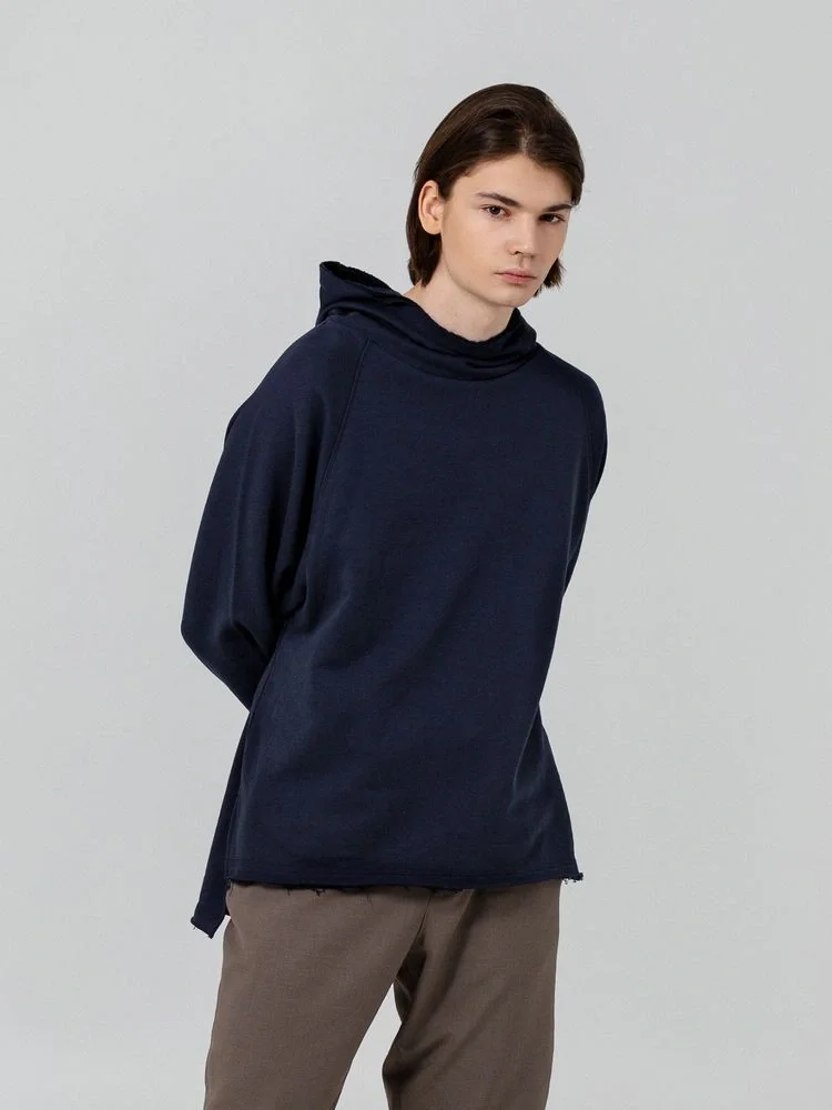 Худи унисекс Vozduh 1.0, темно-синее - фото 1